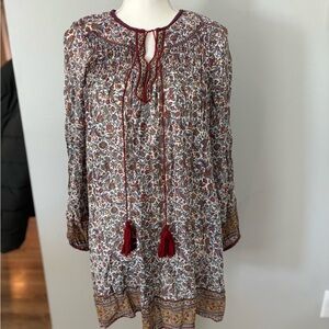 Talitha Multicolor Floral Long Sleeve Dress